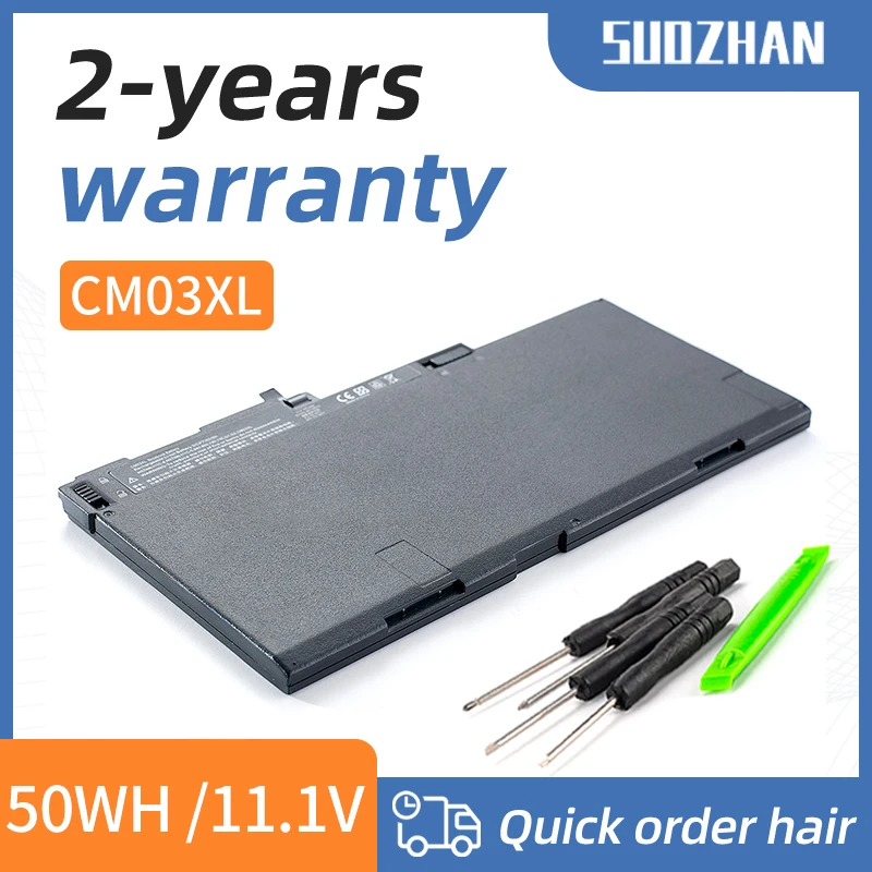 Imagem -01 - Suozhan-bateria do Portátil para hp hp Elitebook 740 745 840 850 g1 g2 Zbook 14 15u Hstnn-ib4r Hstnn-lb4r Hstnn-db4q 11.1v 50wh Cm03xl