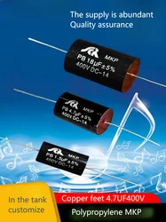 1 Uds SCR Suren Stepless MKP altavoz audiófilo condensador cruzado 2,2/3,3/4,7/6,8/10UF 400V