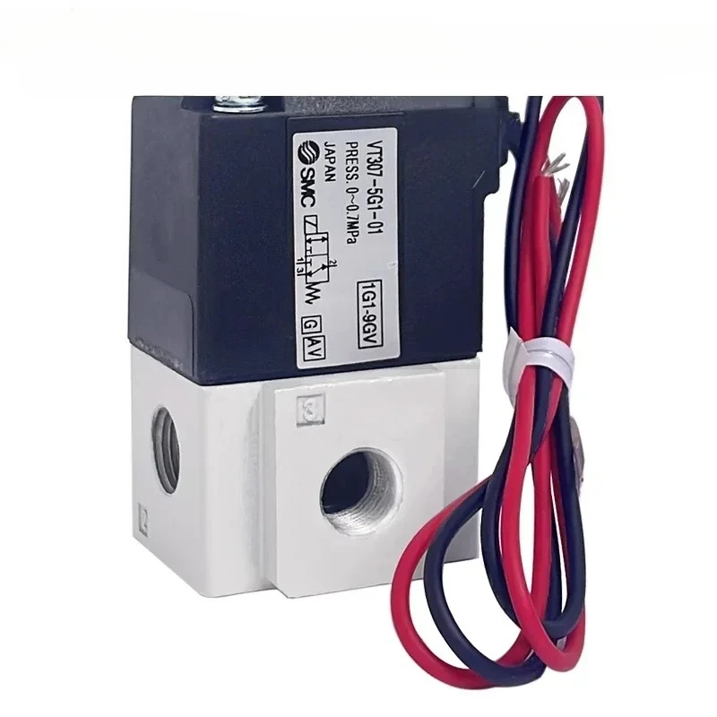 

SMC Vacuum Solenoid Valve VT307-5G1-01-02/VT307V-4G1 2/3-Way VT317