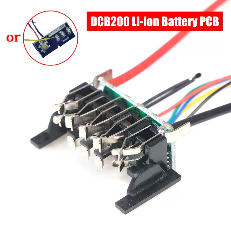 

1/2/3 шт. плата защиты от зарядки аккумулятора дляDewalt 18 В 20 В DCB200 DCB201 DCB203 DCB204 литий-ионный аккумулятор