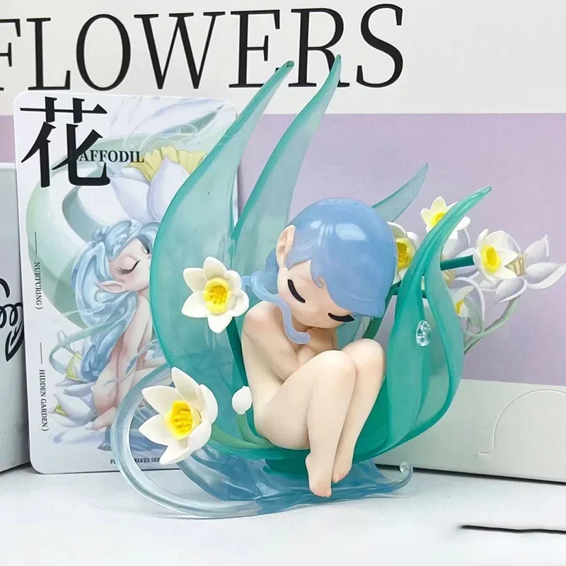 شخصية حركة زهرة النوم من الجان ، صندوق أعمى من سلسلة الجان ، لعبة نموذجية قابلة للتحصيل ، ديكور سطح المكتب ، صندوق الغموض ، هدايا للبالغين والأطفال #5