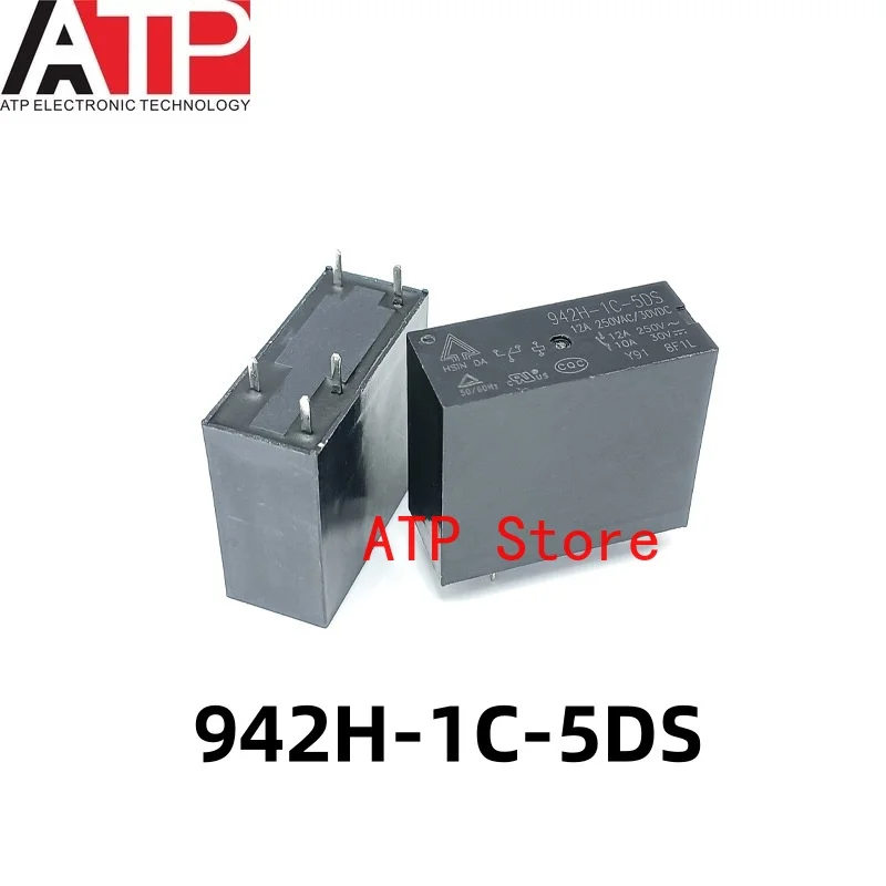 10PCS 942H-1C-24DS 942H-1C-12DS 942H-1C-5DS 942H-2C-12DS Original inventory of 5-pin 12A relay
