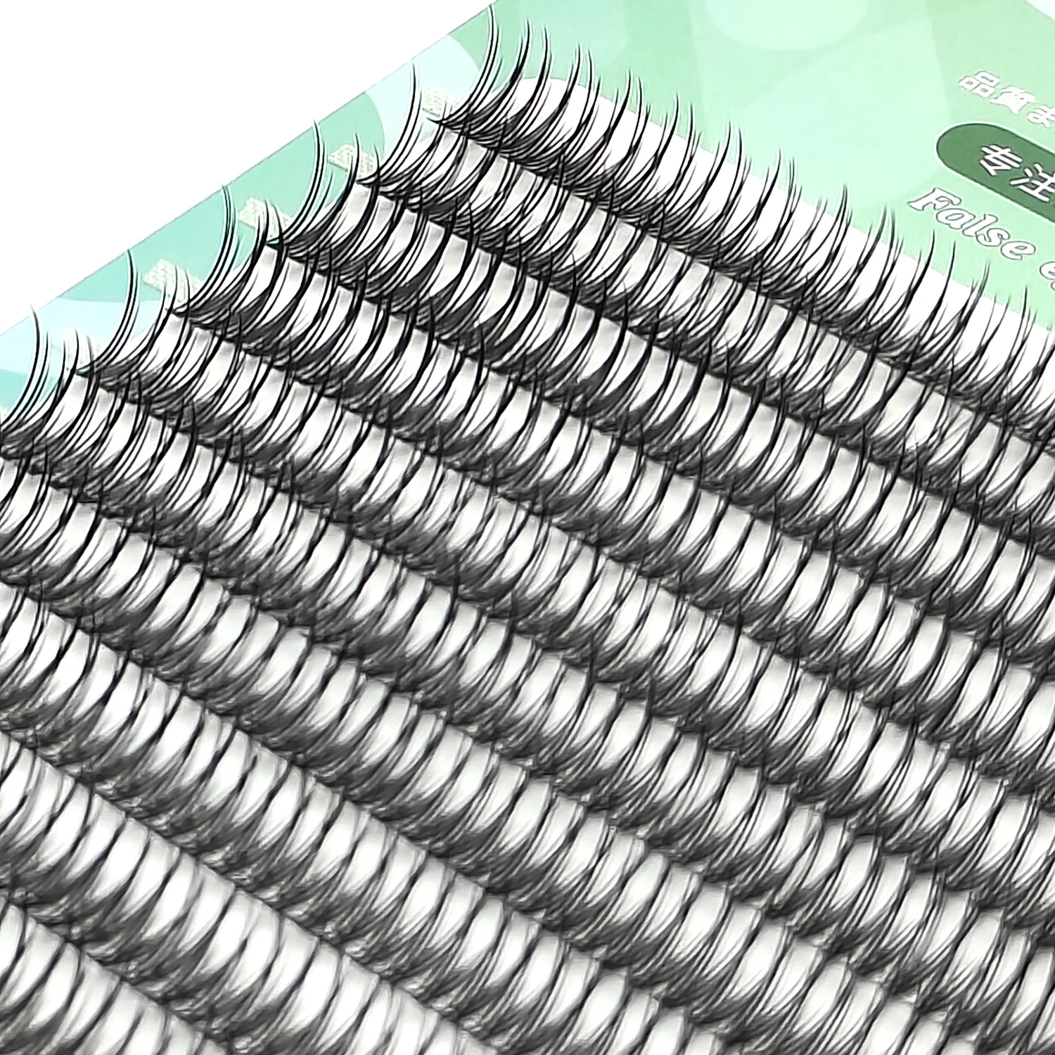 DIY Natural Cluster Eyelashes 8-14mm Swallowtail Silk False Eye Lashes Individual Dovetail Fly Eyelash Extensions Makeup Tools