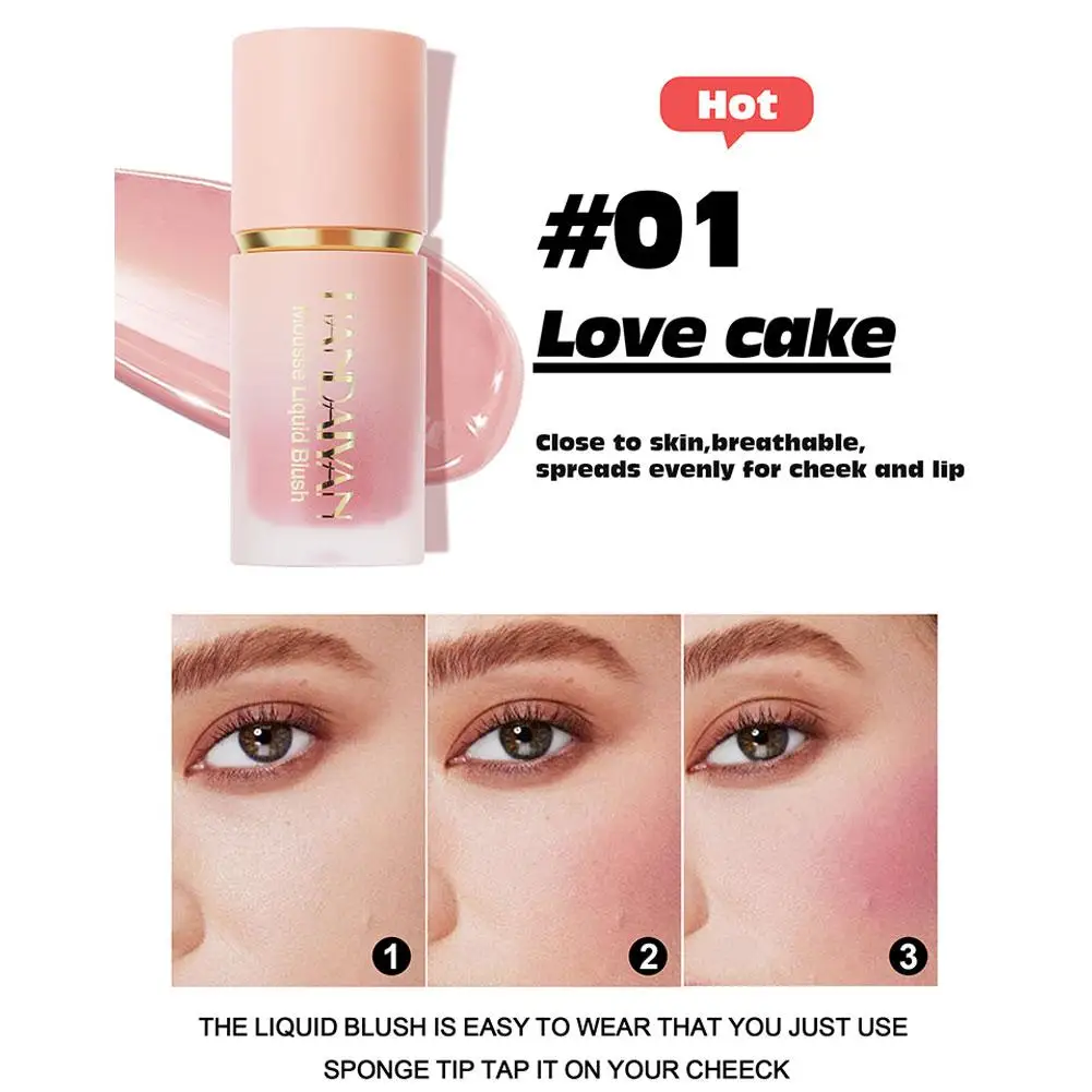 Fard liquido per il viso Liscio Guancia Mousse per occhi Fard Evidenziatore Stick Matte Glitter Rouge Contorno impermeabile fard maquillaje