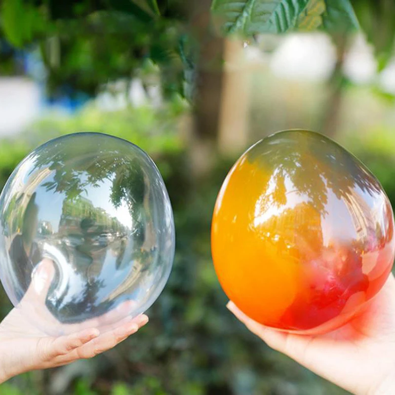 Ballon à bulles magique en plastique, jouet de sécurité, coloré