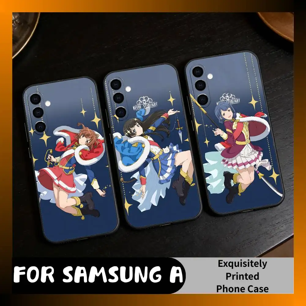 RS-Revue Star-Light K-Karen Phone Case For Samsung Galaxy A73,A72,A71,A70,A52,A51 Others Soft Black Cover