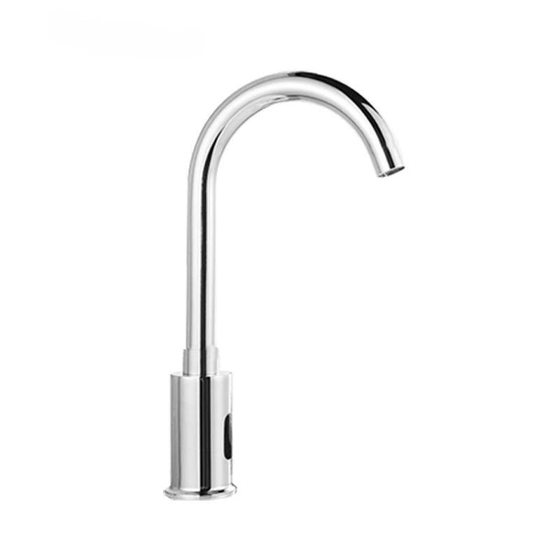 Brass Polished Chrome Tall Body Basin Electronic Senor Faucet with High End Quality