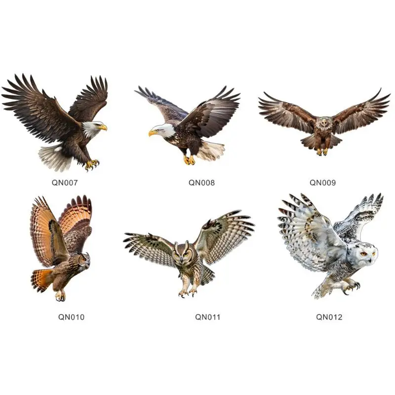 [ZY]1Set Bird Scarer Simulation Owl Bird Repellent Pest Control Artificial Waterproof Scarecrow With Reflective[ZY] view 4