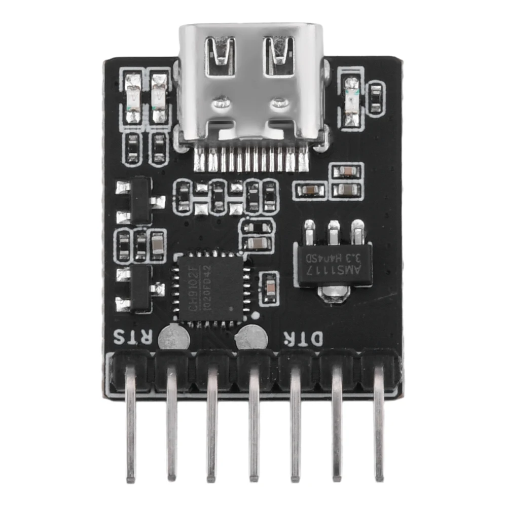 USB to UART/RS232/RS485 Serial Port Burning Downloader Module CH910F Driver Free For ESP32 TYPE-C Fast Transfer Speed 5V 3.3V