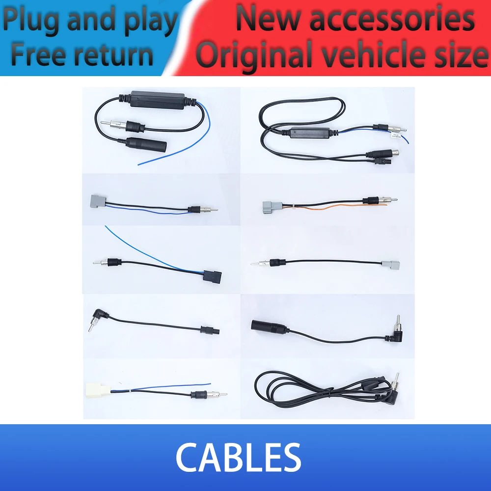 

Car Radio cables Harness navigation universal modificatio