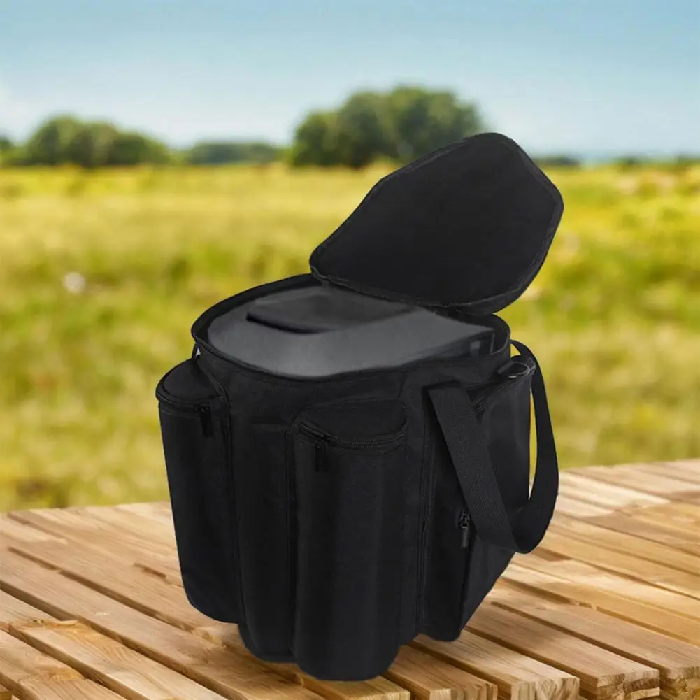 Bolsa de almacenamiento para altavoz, bolsa de transporte duradera e impermeable para Altavoz Bluetooth S1 Pro/pro con bolsillos adicionales, impacto para música