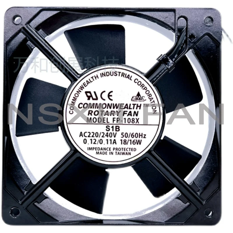 Authentic Brand New FP-108X S1 12025 220V 12cm High Quality Fan