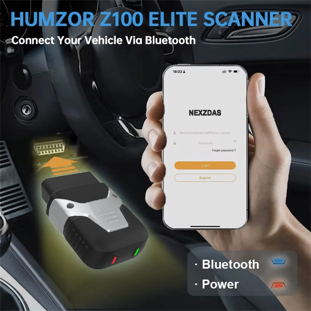 Рисунок 2 - HUMZOR Z100 Полная система считывателя