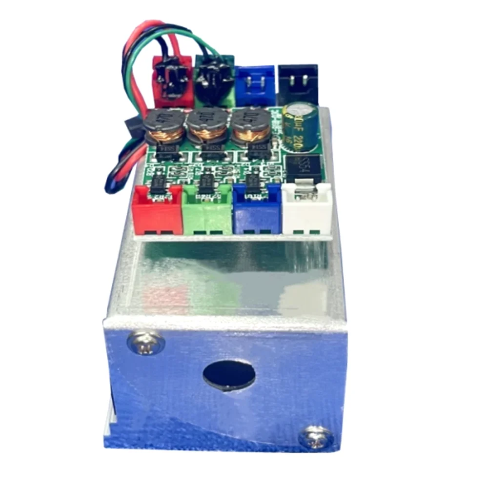 Modul lampu panggung Laser kuning sintetis RGY-500mW