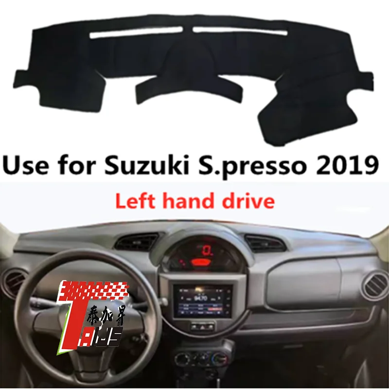 TAIJS Factory Casual Simple Dust resistant Polyester Fibre Car Dashboard Cover For Suzuki S.presso 2019 Left Hand drive