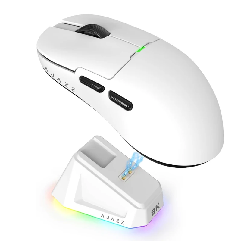 AJAZZ AJ159 Pro PAW3395 Tri-Mode draadloze gamingmuis Bedraad, Bluetooth voor Apex Esports, PAW3395-sensor