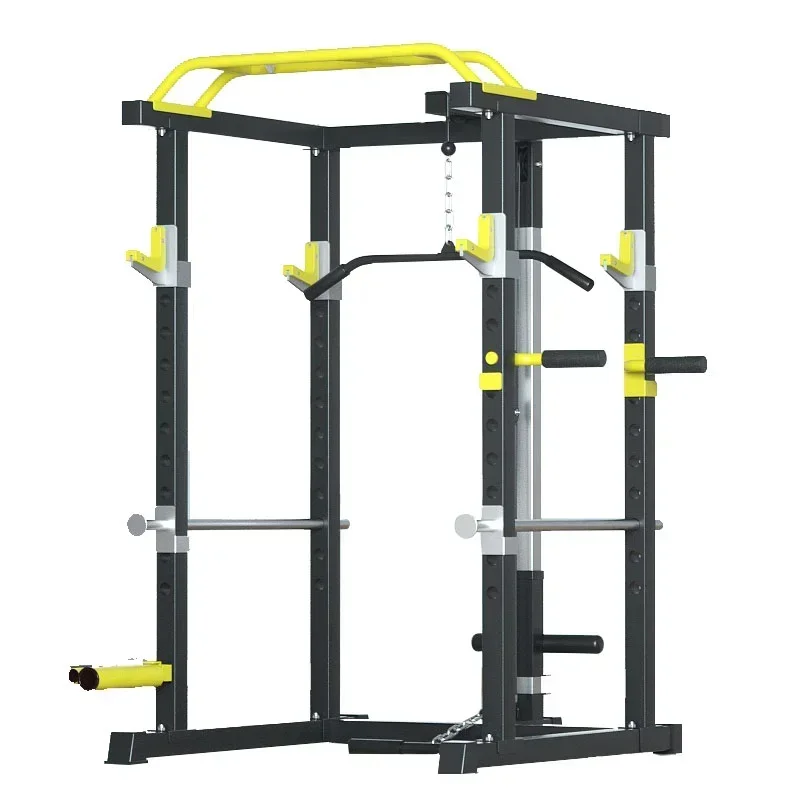 Smith Fitness Cage Multifunctional Frame-type Gantry Barbell Comprehensive New Household Comprehensive Training Squat Rack