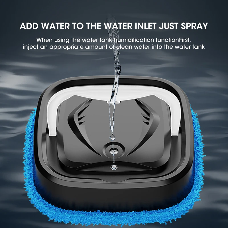 

Электрический робот для подметания и мытья полов, уход за полом, автоматическое пылесождение, уборка всего дома, USB-увлажнение, уборка