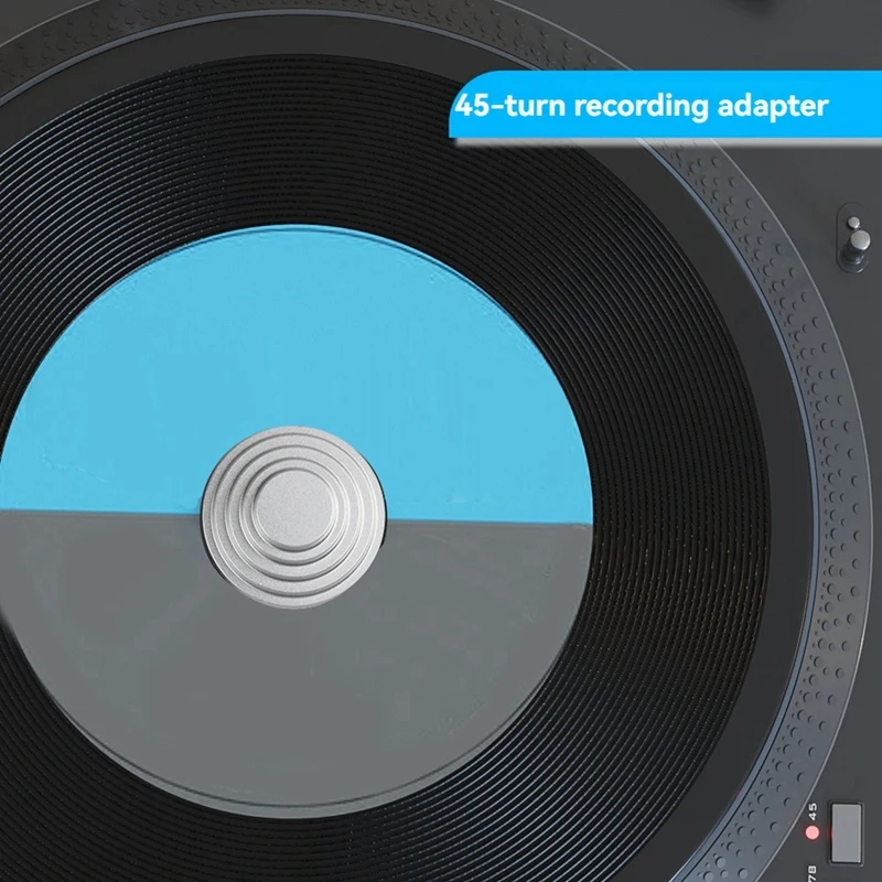 Gravação de peso braçadeira áudio lp vinil turntables disco estabilizador para lp vinil turntables cd player