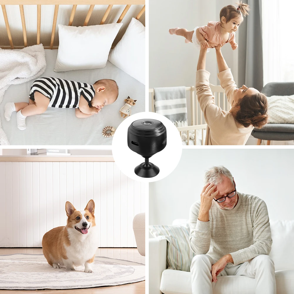A9 Camera HD Wireless Network WIFI Home Camera 1080p Outdoor Sports Night Vision Infrared Camera image 5