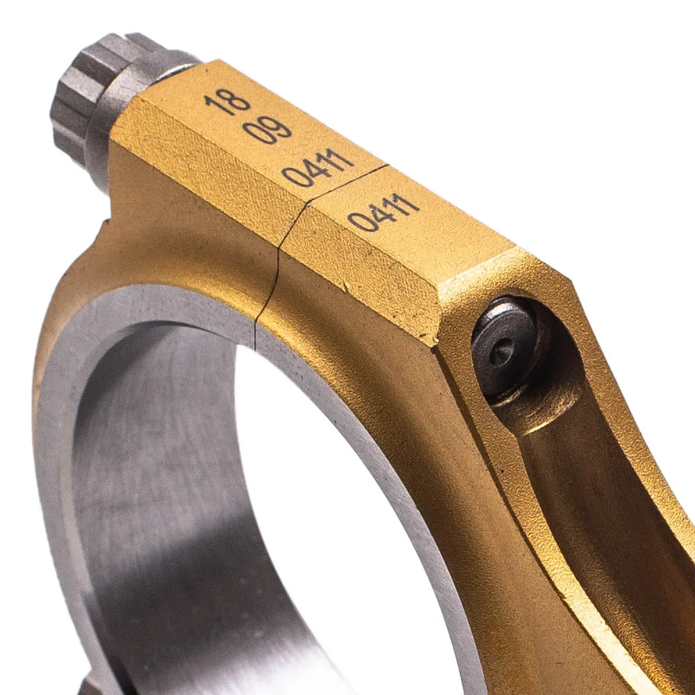 

For maXpeedingrods H Beam Titanizing 4340 Connecting Rods Conrod For Opel Calibra Speedster Vauxhall 2.0L C20 20SEH X20 HOT SALE