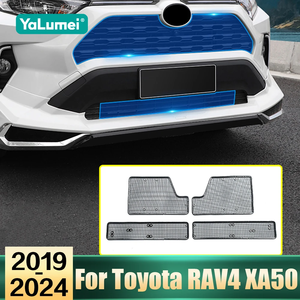 

Car Accessories For Toyota RAV4 XA50 RAV 4 Hybrid 2019 2020 2021 2022 2023 2024 Front Grill Insect Net Mesh Screening Mesh Cover