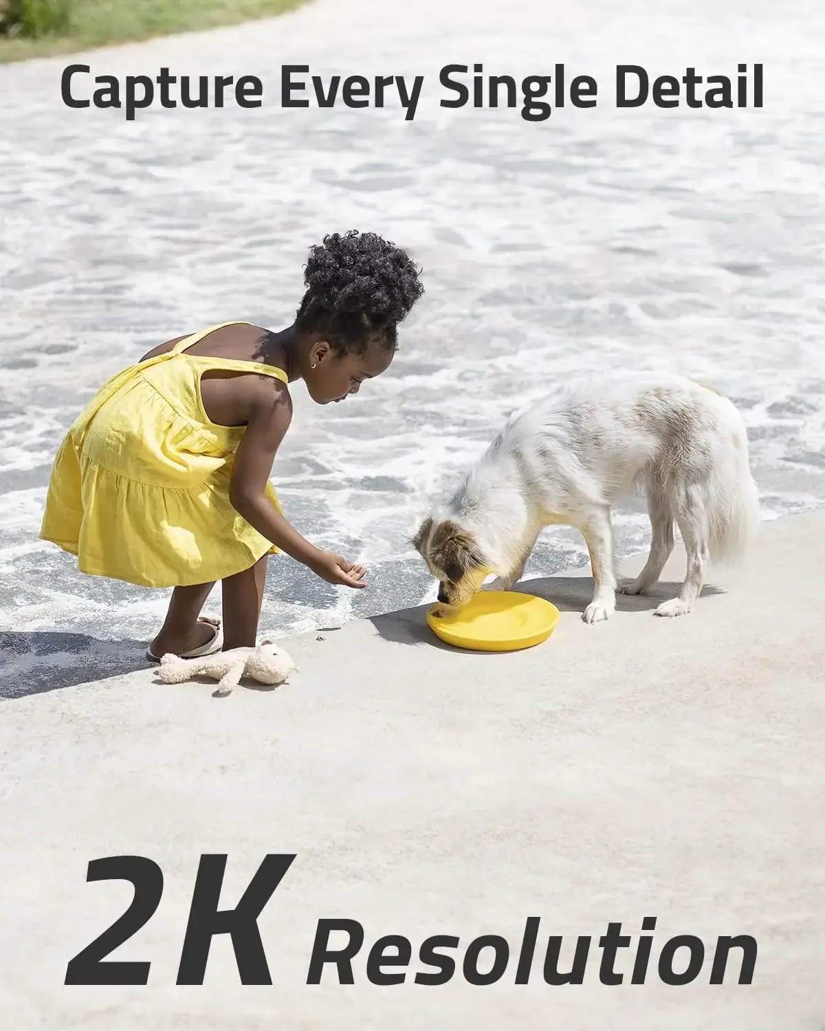 تغطية عموم وإمالة 360 درجة، 2K Full HD، 3000 لومن، إضاءة ذكية، مقاومة للطقس، قفل وتتبع موضوع AI على الجهاز #4