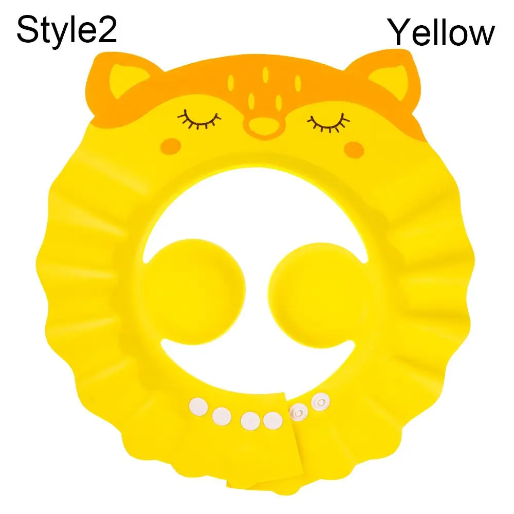 

Boys Girls Adjustable Eye Protection Waterproof Shampoo Hat Wash Hair Shield Bath Visor Shower Caps
