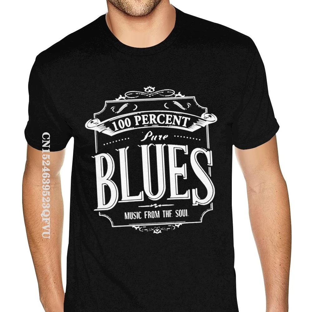 100 Percent Pure Blues Tshirt Young Guy 90S Tees Shirt For Men Gothic Style Anime Tshirt Cheap Price Brand