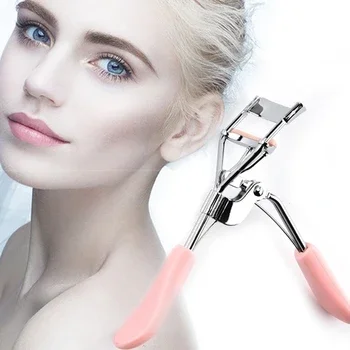 200Pcs Professional Rose Gold Eyelash Curler Eyelash Cosmetics Makeup Tools Ladies Accessories Quick Styling Compact Portable RX