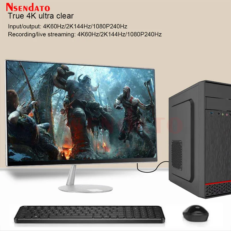 مختطف التقاط الفيديو السريع PCI ، صندوق مسجل البطاقة ، 2 قناة ، P ، 4K ، 60fps ، يدعم البث المباشر ، البث المباشر ، البث المباشر