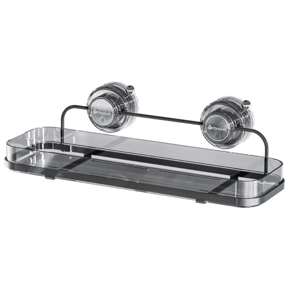 

New Suction Cup Storage Rack Punch Free Multifunctional Triangle Shelf Wall-Mounted Storage Shelf Home Use