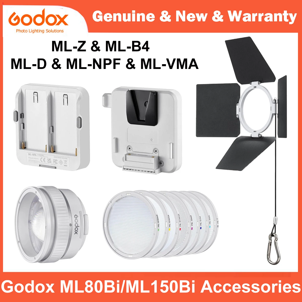 Godox Ml80Bi Ml150B…