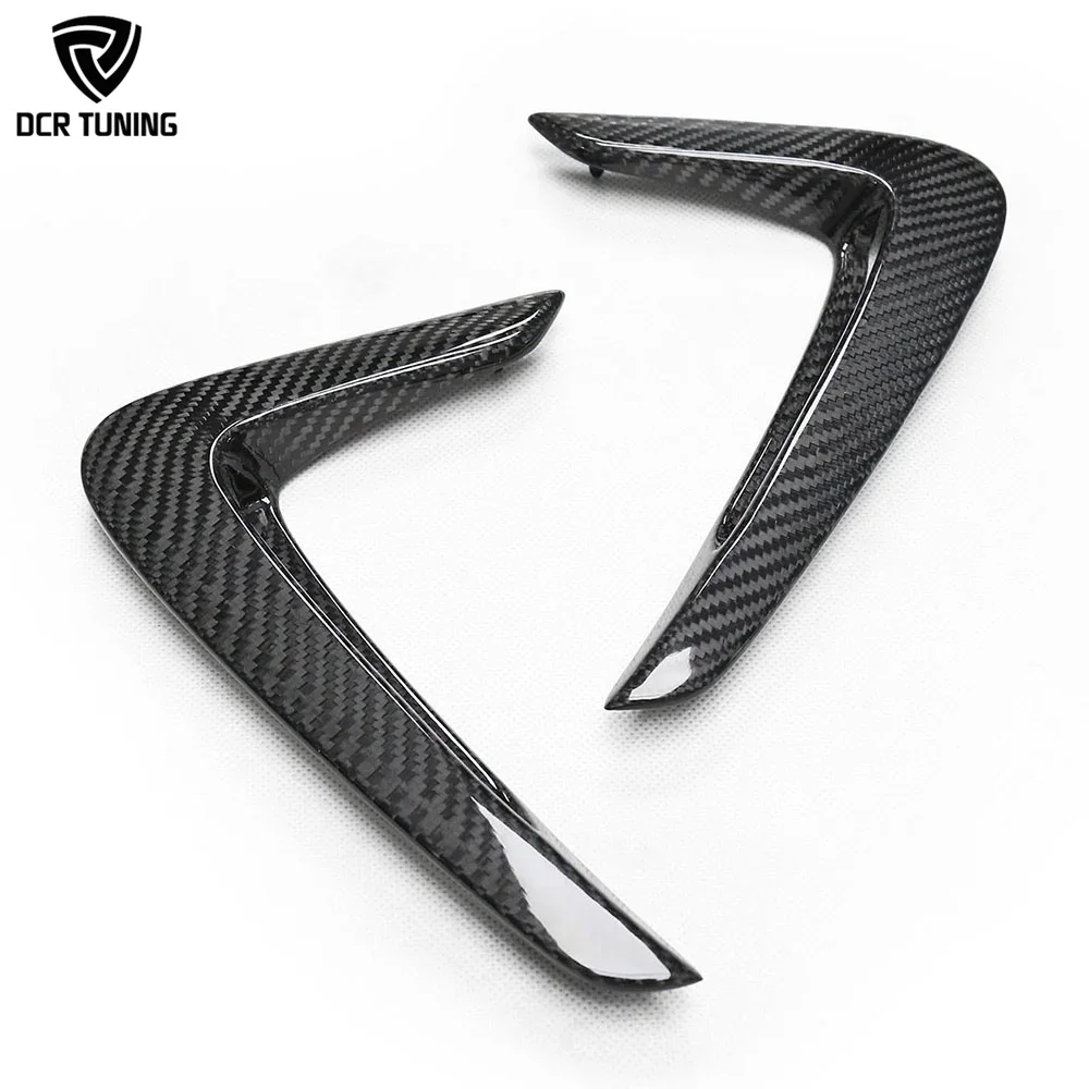 F32 Dry Carbon Fender Trim for BMW 4 Series F32 F33 F36 Real Carbon Fiber Side Air Vent Cover 2014-2020