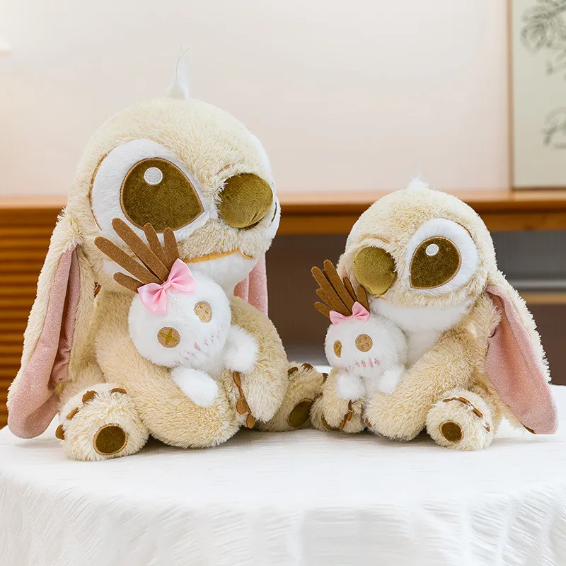 Disney Stitch knuffel, 25 cm, romantische cartoonfiguur, zacht slaapkussen/pop, Valentijnsdag, verjaardag, kerstcadeau