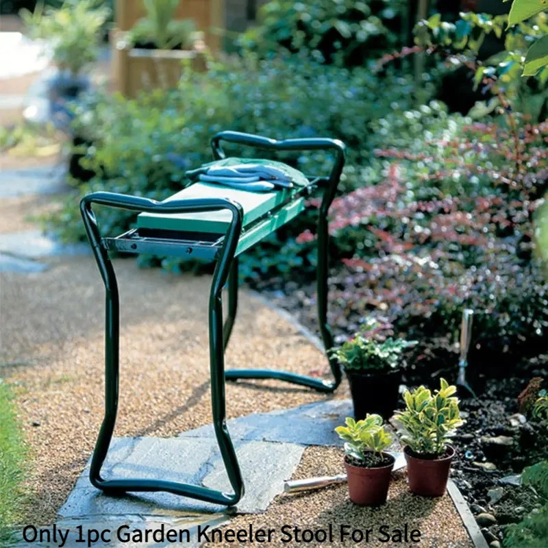 1pc New Garden Kneeling Stool, - Garden Bench Metal recension och pris