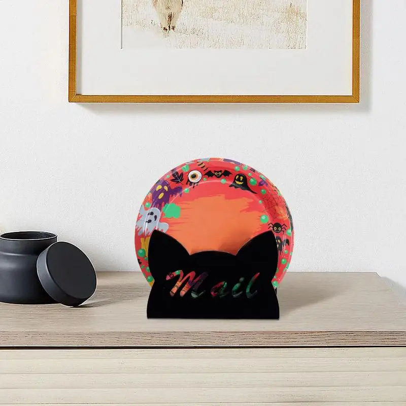 

Органайзер для почты для стола, акриловый держатель для файлов, прозрачная акриловая подставка для сортировки открыток для стола, стола, домашней студии, школы