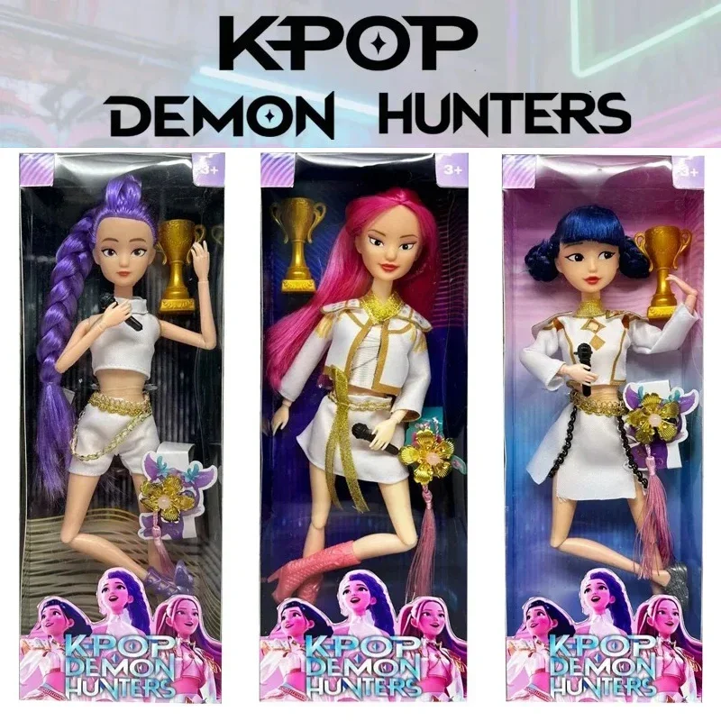 

! !NEWDoll Toys Kpop DemonHunters Action & Фигурка Игрушка Руми Мира Зои и красивая принцесса Куклы для маленьких девочек Пластиковая игрушка «сделай сам» для девочек