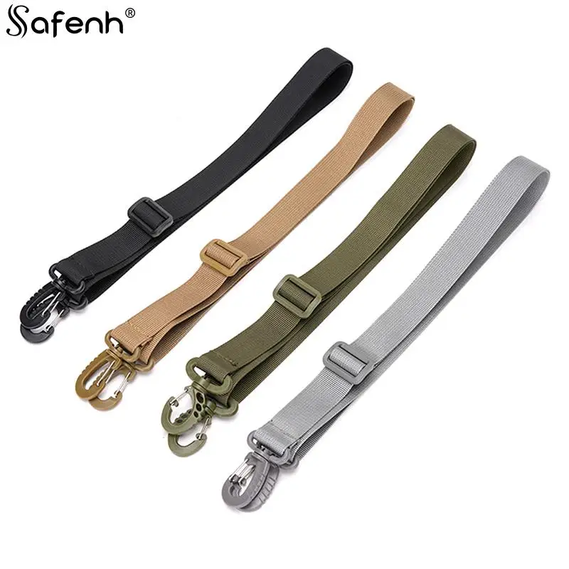 1pcs Universal Tactical Bag Shoulder StrapOutdoor Adjustable Replacement Nylon Shoulder Strap For Water Bottle Pouch Hunting Bag