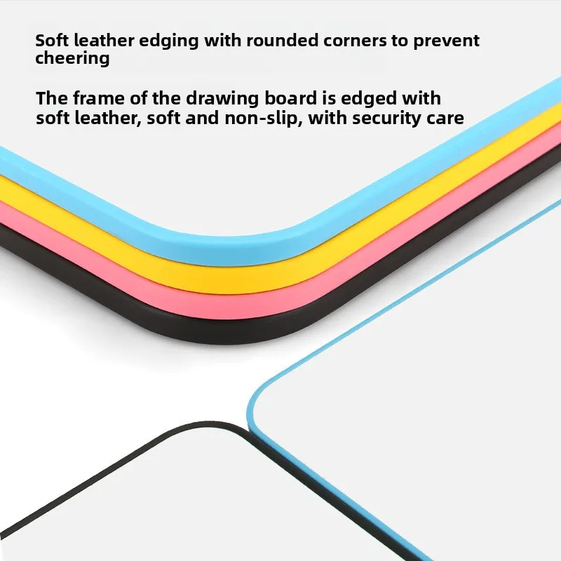 Magnetic Mini Writing Board Home Blackboard Erasable Live Prompt Board Handheld Stand Small Whiteboard Writing Pad