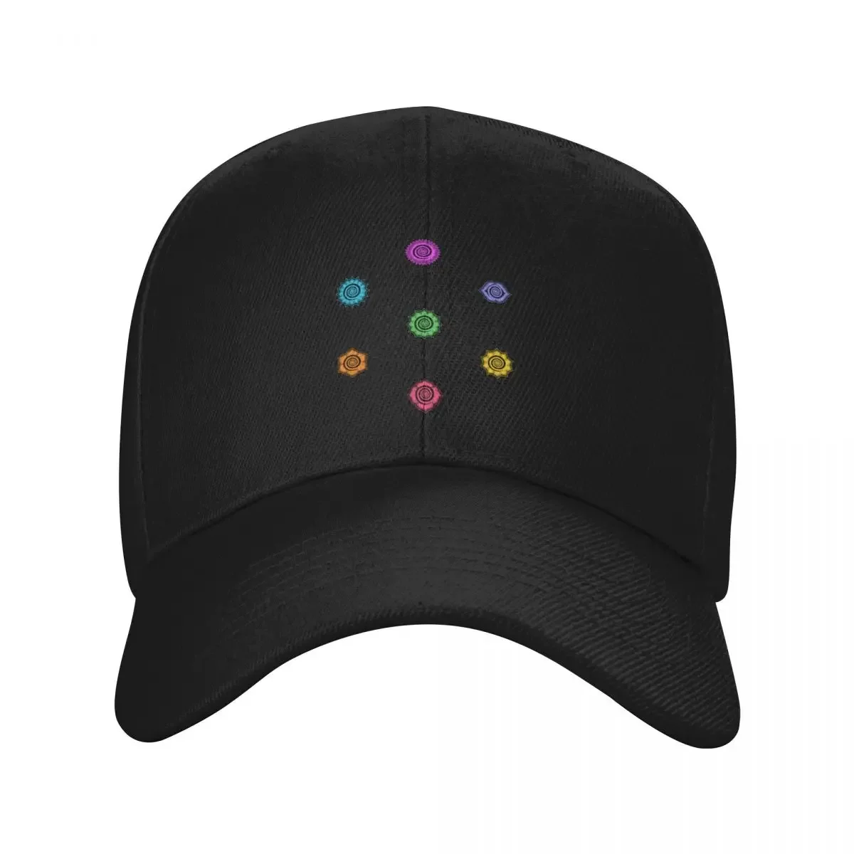 

Metatrons Cube, Chakras, Sacred Geometry, Cosmic Energy Centers Baseball Cap Ball Cap Rave Men Golf Wear Women's