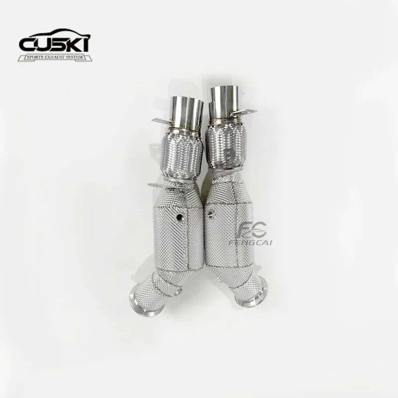 

Подходит для BMW M760 6.6T G12, выхлопная труба из нержавеющей стали, каталитический преобразователь, высокопроизводительные выхлопные компоненты