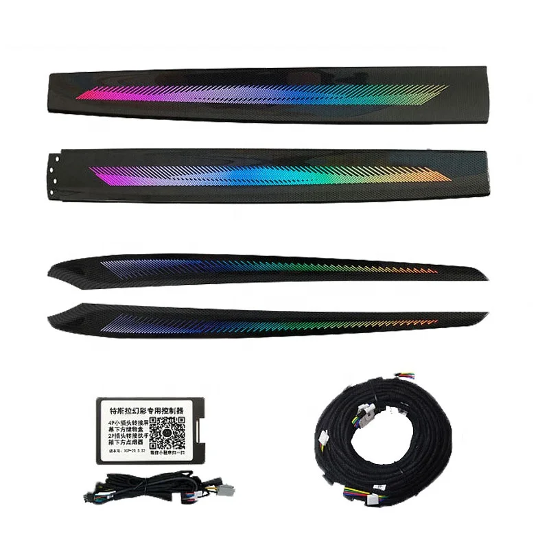 

Ambient Light For Modle 3/Y, RGB LED Atmosphere Kit with APP Control &Music Sync,for Dashboard Center Console Door Footwell