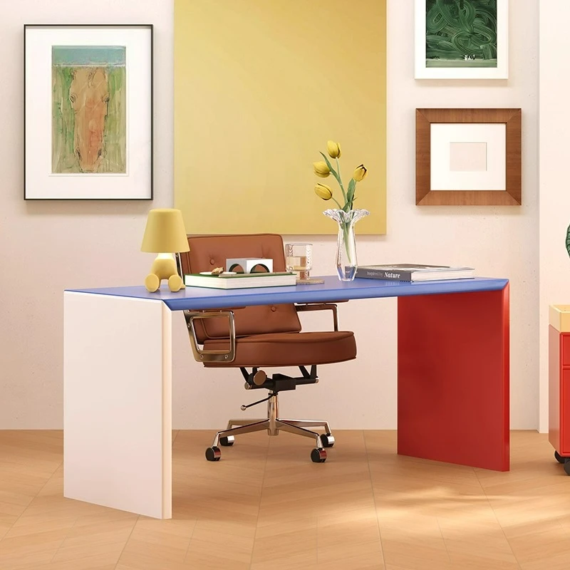

Italian minimalist desk modern minimalist design desk computer desk writing table
