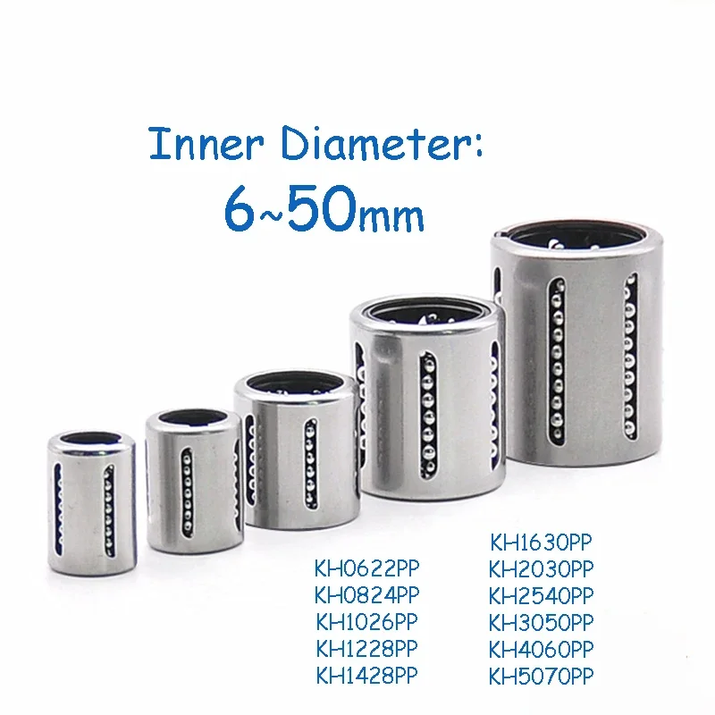 

Stamping Linear Bearings KH0622 KH0824 KH1026 KH1228 KH1428 KH1630 KH2030 KH2540 KH3050 KH4060 KH5070PP Bearing Steel