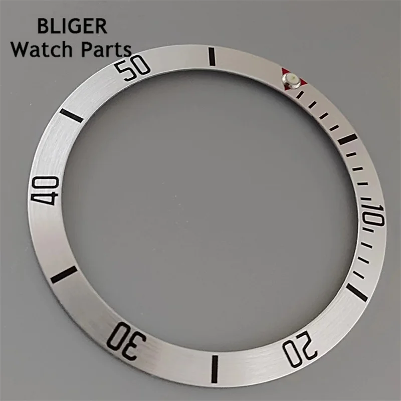 Bliger 39,5mm Aluminium Lünette fit Uhr ersetzen Zubehör Uhren teile