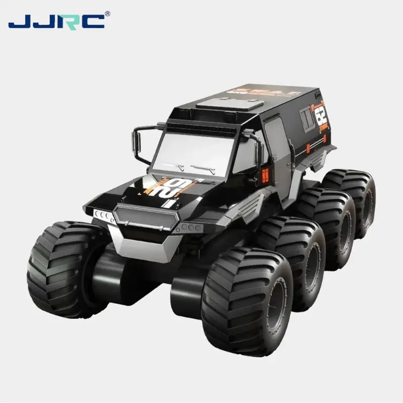 

JJRC Q137 8x8 RC Truck, Amphibious All Terrain Vehicle, 2.4G 8WD Remote Control Crawler with Waterproof for Adults