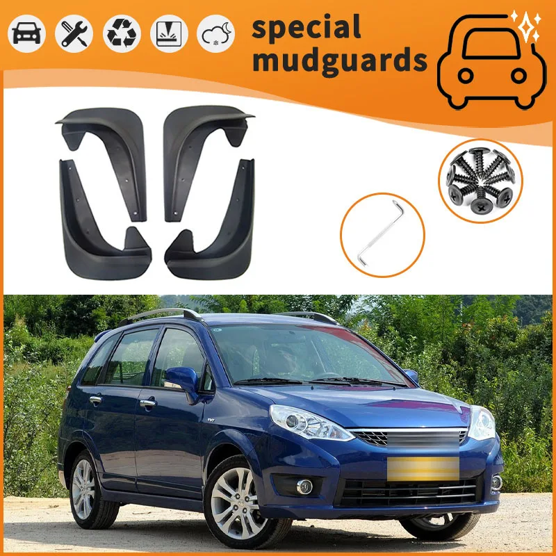 

For 14-15 Suzuki Ria A6 models Mudguards Fender Mudflaps Front Rear Flares Splash Guards Cover Car Accessorie