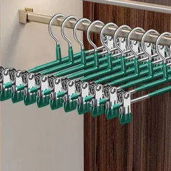 Drying Hanger for Laundry Clothes Hanger with Clips Skirts Trousers Jeans Children Clothing Adult Clothing Pants Hangers