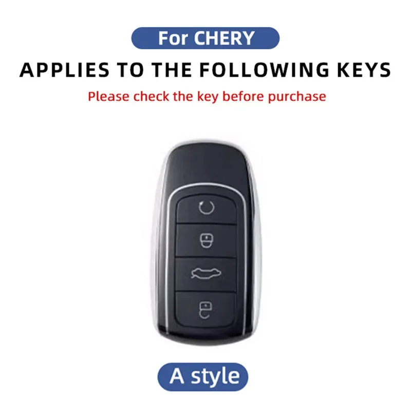 For Omoda JAECOO J7 2025 2024 Car Remote Control Key Case Keychain Accessories Garnish Trim Cover